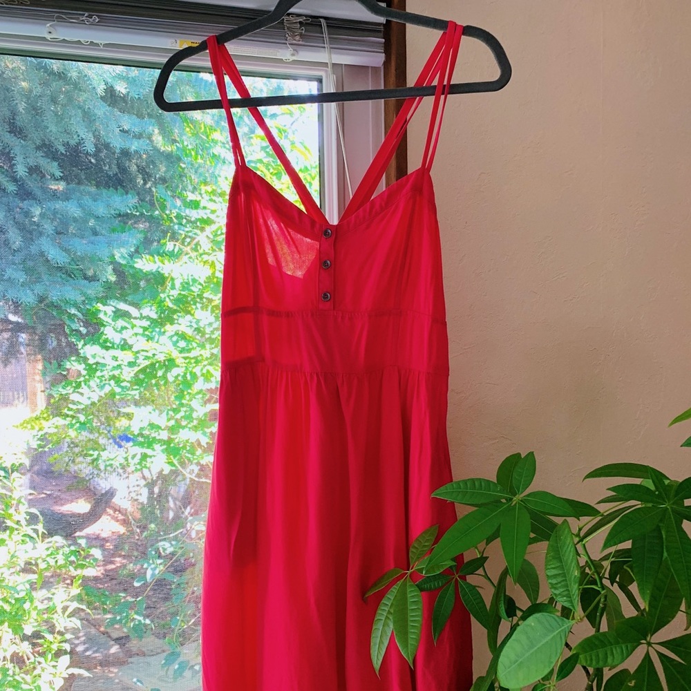 🍾Closet Clear Out Price - Express Mini Dress in Fuchsia size L